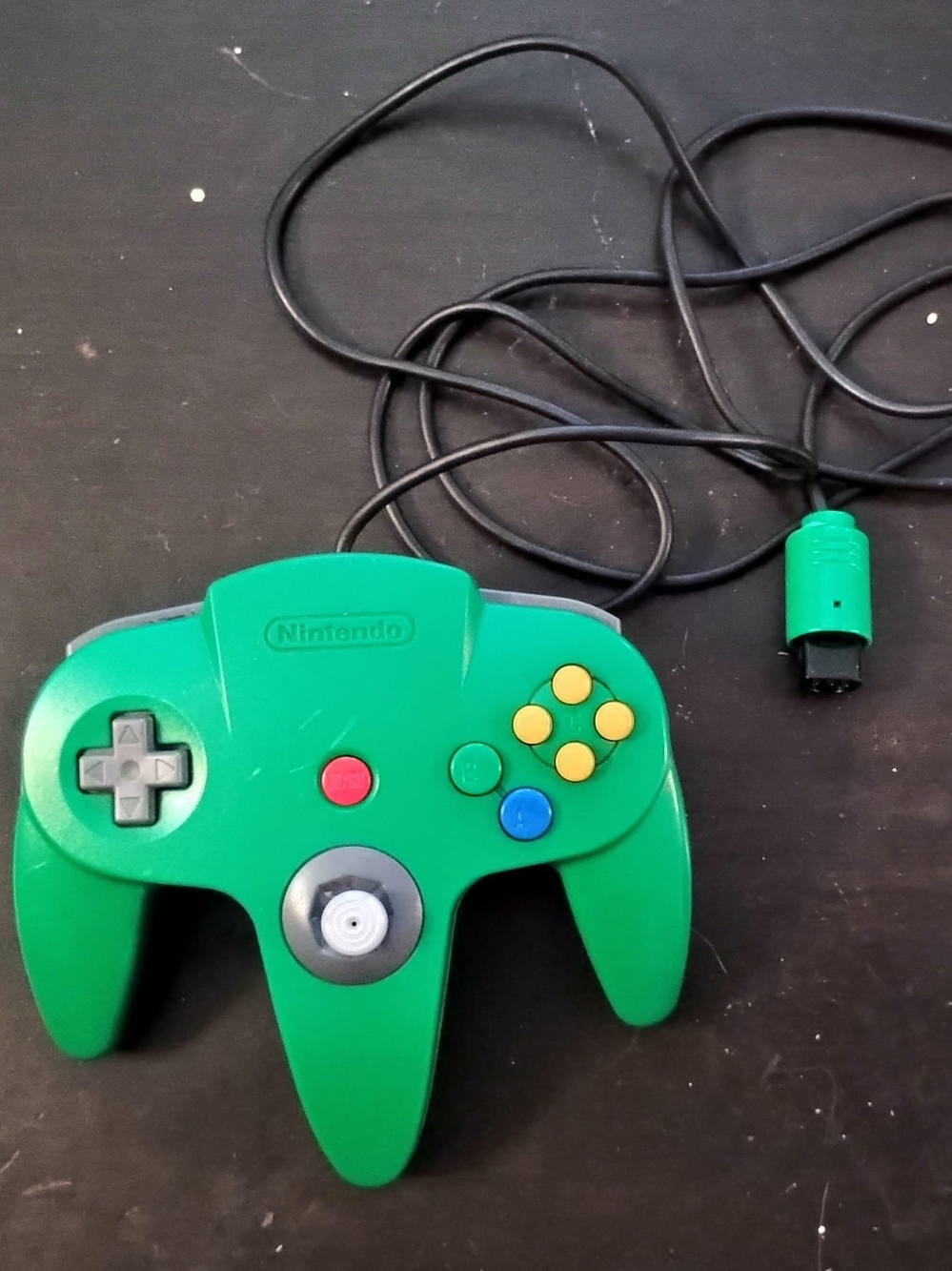 Nintendo Green N64 Controller - Classic Gaming Gamepad